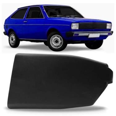 Imagem de Ponteira Parachoque Dianteiro Gol 1981 1982 1983 Preto - KJ, Direito