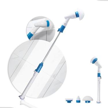 Imagem de Mop Esfregão Elétrica Recarregável Escova de Limpeza Bivolt - VASSOURA