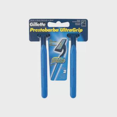 Imagem de Aparelho barbear gillette prestobarba ultragrip com 2