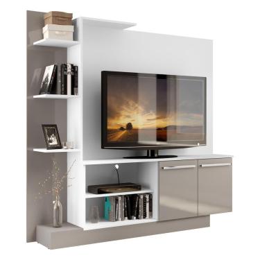 Imagem de Home Theater Denver TV até 55 Branco Acet Lacca Multimóveis