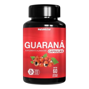 Imagem de Guaraná 500mg -60 Cápsulas- Natunéctar