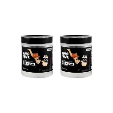 Imagem de Gel Cola Fixador Hard Hair Incolor 1000G-Kit C/2Un