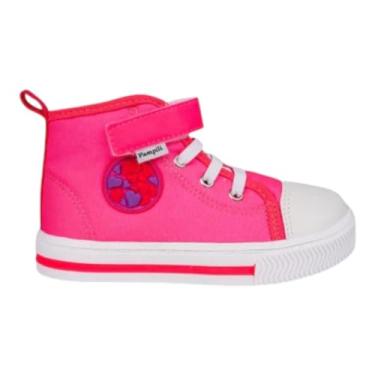 Imagem de Tênis Infantil Cano Médio Easy Mini Pink Pampili (Pink, BR, Criança de 1 a 3 anos, Numérico, P, 21)