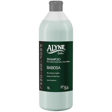 Imagem de Alyne, Shampoo para cabelos, Babosa, 1 Litro, Verde