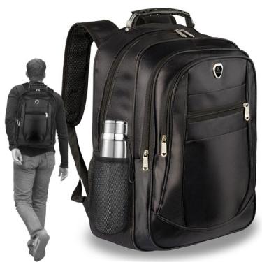 Imagem de Mochila Masculina Impermeável Faculdade Alça Reforçada - Paulistana