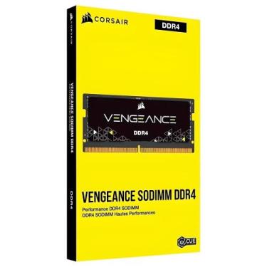 Imagem de Memória Notebook DDR4 8GB 2666Mhz Corsair CMSX8GX4M1A2666C18