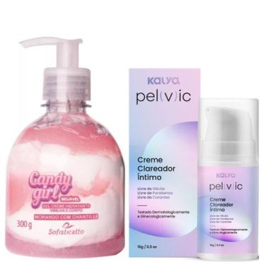 Imagem de Creme Beijável Aromatizante Virilha Candy Clareador Íntimo - Kalya