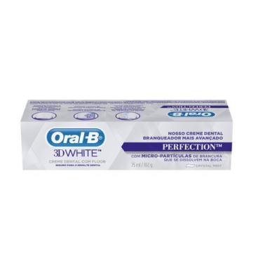 Imagem de Creme Dental Oral B 3D White Perfection 102g - ORAL -B