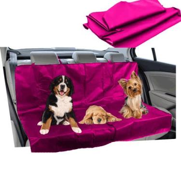 Imagem de Capa PROTETORA PET de Assento ROSA CARRO AUTOMOTIVO Higiênico Impermeá