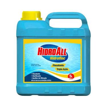 Imagem de Clarificante Floculante Hidroall Hidrofloc 5 Litros