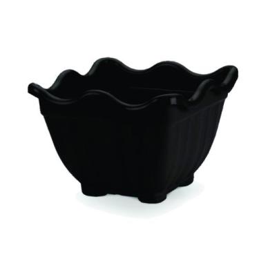Imagem de Vaso flor quadrado mini 1,5 lts preto - FERTILIZARE