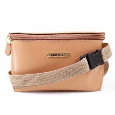 Imagem de Pochete Guaiaca Colors em Couro Artlux 1347, Amêndoa