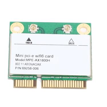 Imagem de MPE AX1800H Mini cartão PCIe RTL8852BE, 1800Mbps Dual Band WiFi 6 e adaptador 5.2 para e