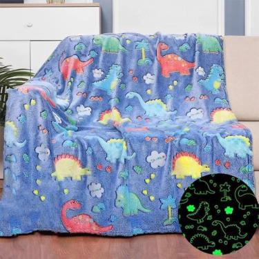 Imagem de Cobertor Manta Infantil Casal 2,00x1,80Mt Brilha no Escuro Antialérgic