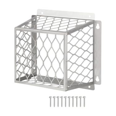 Imagem de DimyFew Tampa de ventilação de secadora, ventilação de exaustão de banheiro, resistente, fácil instalação, conveniente, acessórios, capa de exaustor para área