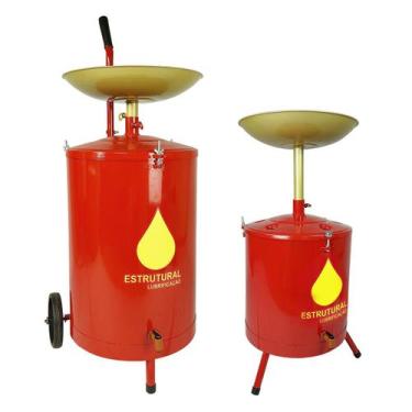 Imagem de Kit Coletor e Pingadeira de Óleo Reforçado com Bandeja Tubo Telescópic