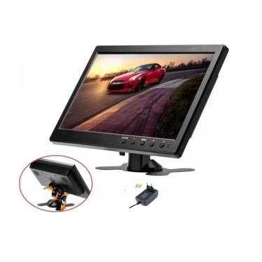 Imagem de Tela Monitor LCD 10.1 Colorida Controle HDMI VGA MP5 USB AV