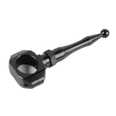 Imagem de oshhni Suporte lateral para motor, suporte leve para os pés, para bicicleta elétrica, Preto