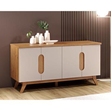 Imagem de Buffet 4 Portas Arthur Mel/Off White
