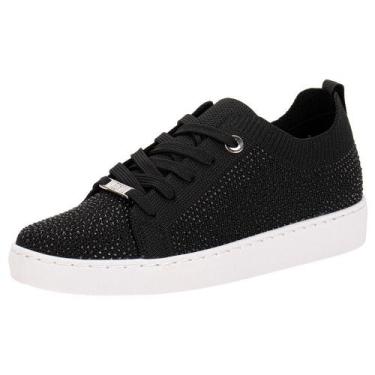 Imagem de Tênis feminino casual vizzano 12141059, Preto, 35