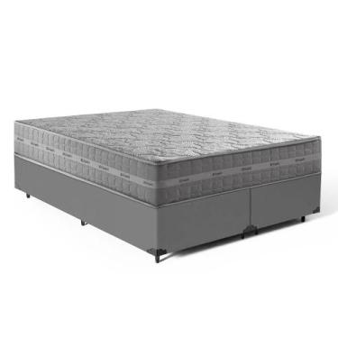 Imagem de Cama Box com Colchão de Molas Ensacadas Ultra Spring Anjos Queen 158cm