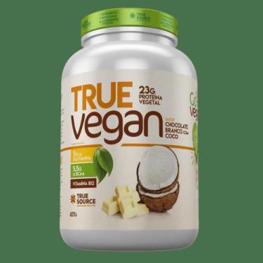 Imagem de Proteína Vegetal True Vegan True Source Vegana, Chocolate Branco com C