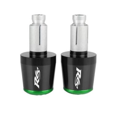Imagem de Extremidades das manoplas do guidão da motocicleta, tampas de extremidade do controle deslizante de peso, acessórios para YZF R6 YZF-R6 R6S R 6S 2003 2004 2005-2008