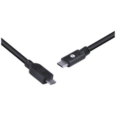 Imagem de Cabo Usb Tipo C X Micro Usb B Macho 2.0 1,5 Metros - C20Mu - Vinik