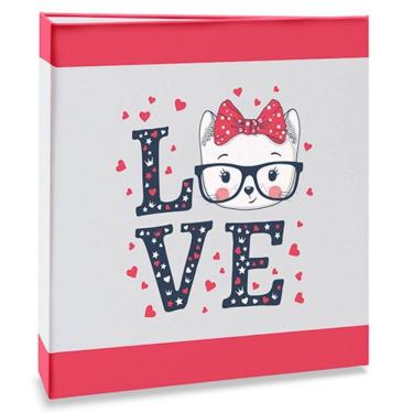 Imagem de Album 500 Fotos 10X15 Love Infantil Rebite - Ical 182