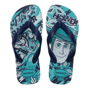 Imagem de Chinelo sandalia havaianas kids disney original c/nf, Woody e buzz lig