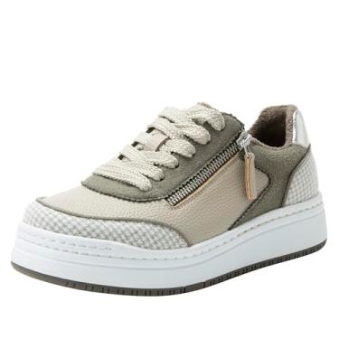 Imagem de Alegria by PG Lite Tênis feminino Averie, Cinza Houndstooth, 36