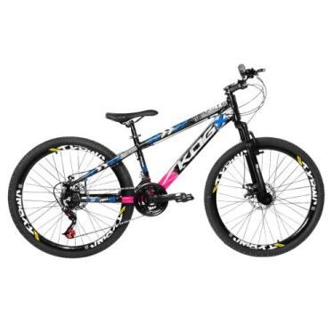 Imagem de Bicicleta Kog Freeride 26 Tipo Viking Hupp 21V Freios a Disco com aros