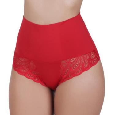 Imagem de Calcinha Cinta Modeladora Compressão Cós Alto - c13 FERNANDA - TERRA E