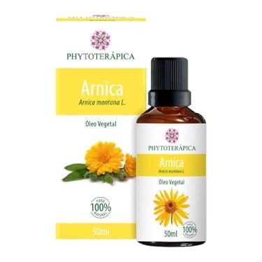 Imagem de PHYTOTERAPICA - Extrato Oleoso de Arnica Montana - Aromaterapia - Pele e Cabelo - Utilizado em massagens, aquece e relaxa - 100% Natural - 50ml