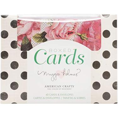 Imagem de American Crafts Maggie Holmes Open Book A2 Cartões com envelopes