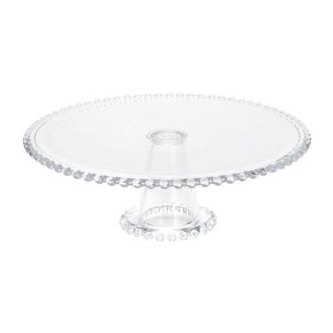 Imagem de Prato De Bolo Em Cristal 31Cm Com Pé Pearl Wolff