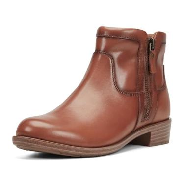 Imagem de Cobb Hill Bota feminina Novela no tornozelo, Caramel, 42