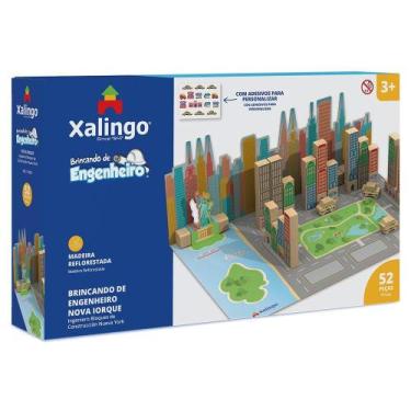 Imagem de Brincando de Engenheiro Nova Iorque 52 Peças - Xalingo