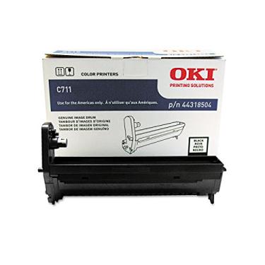 Imagem de Oki Tambor de imagem de dados 44318504 para impressoras da série C711, rendimento de 20.000 páginas, preto