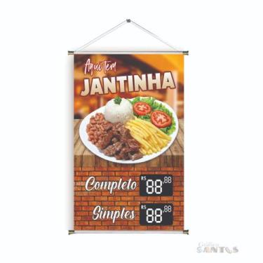 Imagem de Banner pronto Jantinha BA 560 medida 45x70 cm arte Pronta