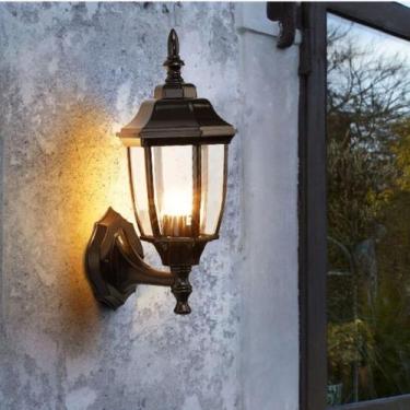 Imagem de Arandela Colonial Inglesa Rústica Bivolt Instalação Parede Lâmpada E27