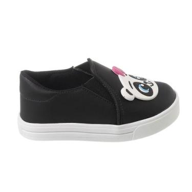 Imagem de Tênis Infantil Feminino Casual Sliper Panda Personagens Moda - Fashion