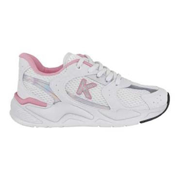 Imagem de Tênis Infantil Menina Kidy K360 Retro Branco 31