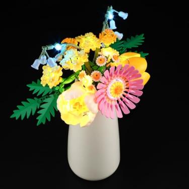 Imagem de MENZAVA LED Light Set Compatible with Lego Petite Sunny Bouquet Botanical Collection 10347 Building Blocks Model - Model Set NOT Included