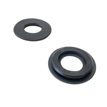 Imagem de UGPLM 2x Capa de eixo elíptico para decoração de bicicleta fitness, substituição, proteção, peça de reposição para casa, academia, exercícios, anel