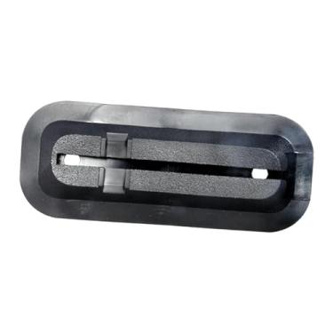 Imagem de UGPLM Base para quilhas de prancha de surfe, pedestal de base de impulso lateral para prancha de surfe, acessório de surfe em PVC preto para de quilhas de