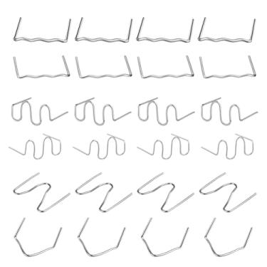 Imagem de Generic Conjunto de pregos de solda de plástico, 1200 peças, 6 tipos, 0,6 mm e 0,88 mm