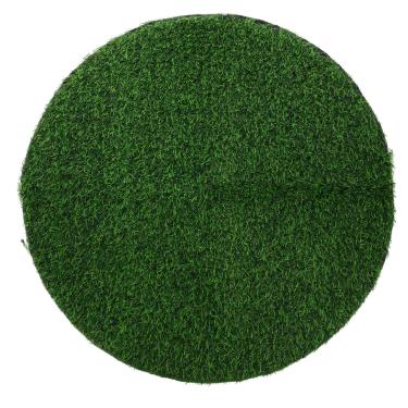 Imagem de Gatuida Tapete de mesa redondo de grama sintética, tapete de grama artificial verde para decoração de casamento, festa, banquete, decoração interna/externa