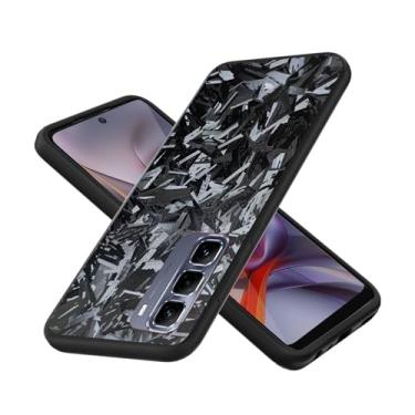 Imagem de Capa compatível com Infinix Hot 50 Pro 4G, silicone macio TPU + reflexo traseiro 3D fosco anti-impressões digitais compatível com Infinix Hot 50 Pro 4G X6881 capa de telefone