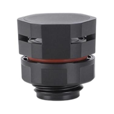 Imagem de predolo Parafuso de respiro para ventilação, M12x1,5, à prova d'água, fácil de usar, parafuso de ventilação de nylon, controle de umidade e pressão, Preto